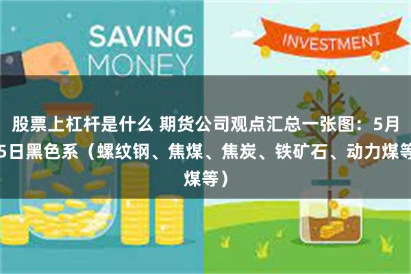 股票上杠杆是什么 期货公司观点汇总一张图：5月15日黑色系（螺纹钢、焦煤、焦炭、铁矿石、动力煤等）