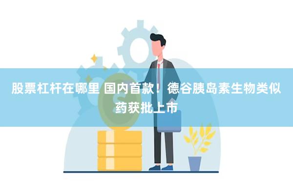 股票杠杆在哪里 国内首款！德谷胰岛素生物类似药获批上市