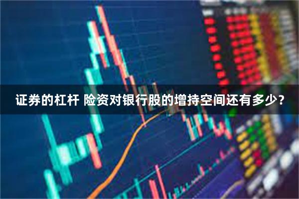 证券的杠杆 险资对银行股的增持空间还有多少？