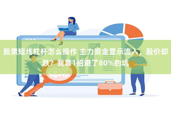 股票短线杠杆怎么操作 主力资金显示流入，股价却跌？我靠1招避了80%的坑